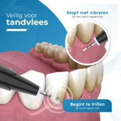 V-Goods Premium Sonische Tandsteen Verwijderaar - 5 Standen - Inclusief Tandarts Set - 3 Opzetstukken - Tandplak -Mondelinge Benodigdheden Winkel 1200x1200 1010
