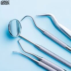 AdroitGoods 7 Delige RVS Tandarts Setje - Incl Haakje En Spiegel - Tandenstokers - Tandplak - Gebit Verzorging Setje -Mondelinge Benodigdheden Winkel 1200x1200 1060