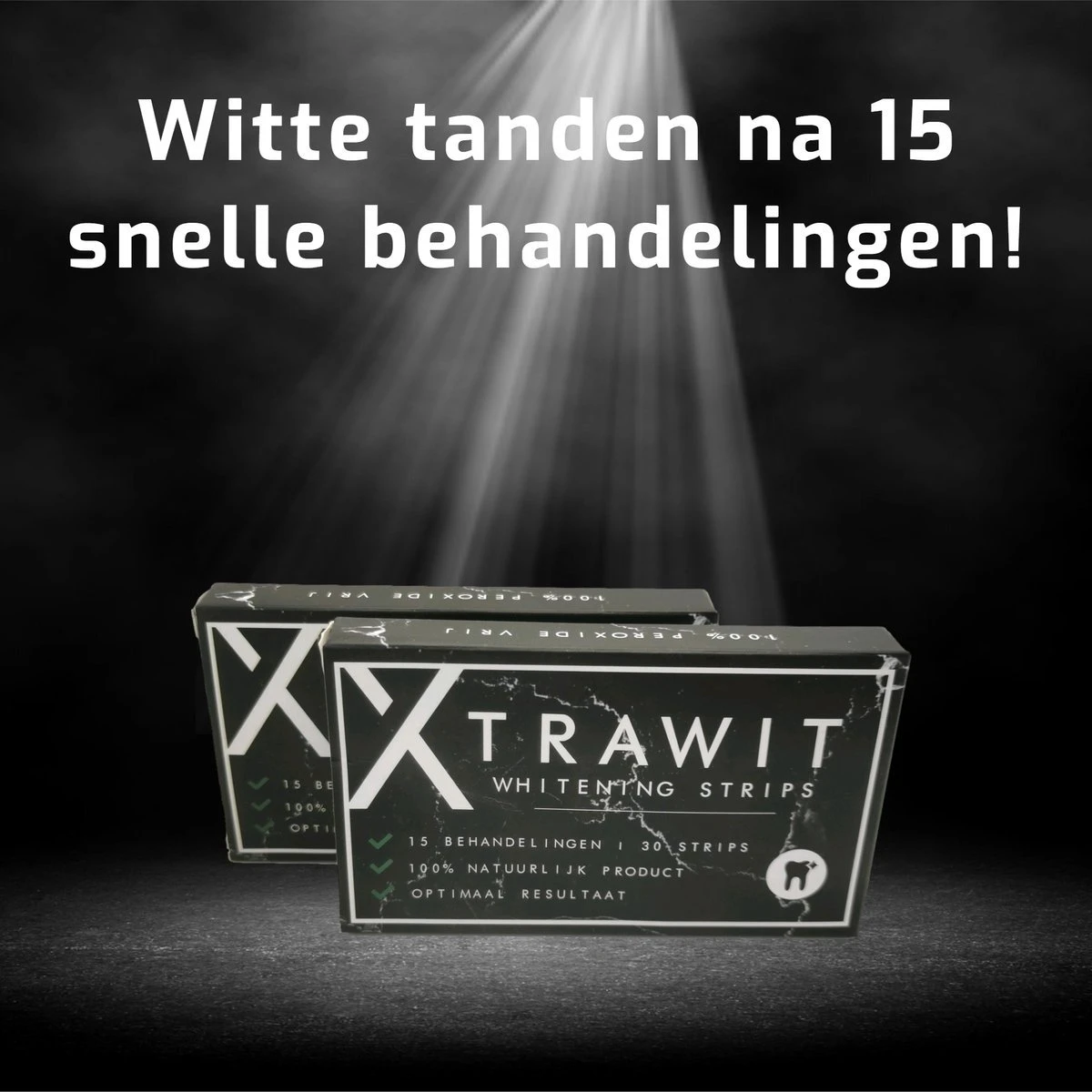 Xtrawit - Teeth Whitening Strips - Tandenbleekset - Wittere Tanden - Goedgekeurde Tandenbleek Strips - 30 Strips 5 Xtrawit - Teeth Whitening Strips - Tandenbleekset - Wittere Tanden - Goedgekeurde Tandenbleek Strips - 30 Strips - Afbeelding 3