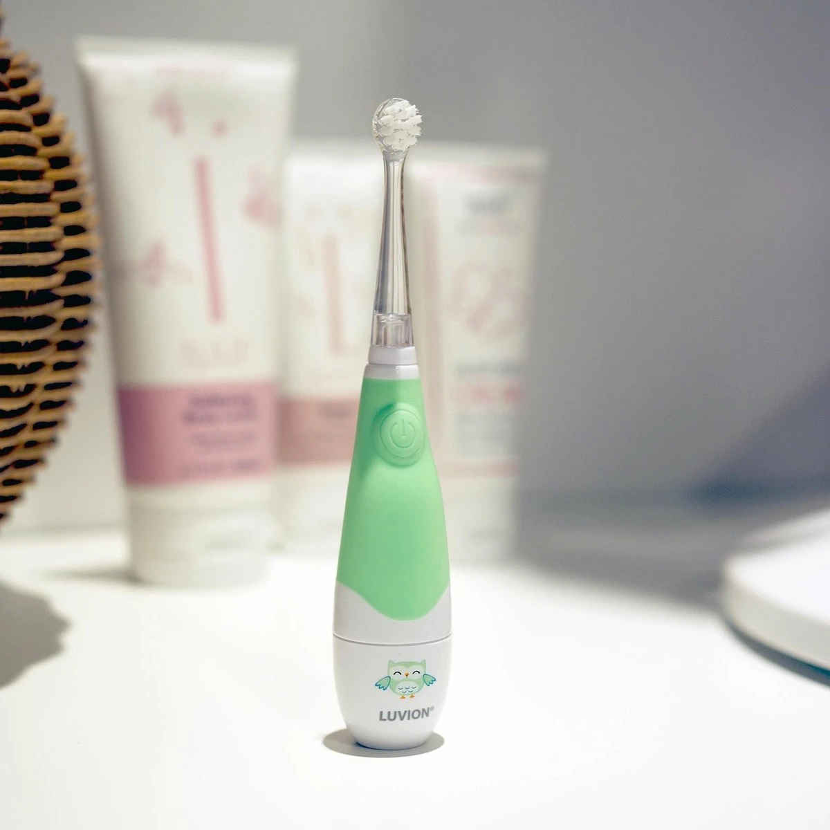 Luvion 250S - Sonische Elektrische Tandenborstel Voor Baby En Peuter - 0 T/m 4 Jaar - Met Timer 6 Luvion 250S - Sonische Elektrische Tandenborstel Voor Baby En Peuter - 0 T/m 4 Jaar - Met Timer - Afbeelding 4