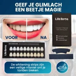 Tandenbleekset Voor Teeth Whitening Inclusief Gratis Whitening Strips - Wittere Tanden - Tanden Bleken - Frisse Adem - Tandsteen - Tandplak - Gele Tanden -Mondelinge Benodigdheden Winkel 1200x1200 1111