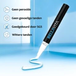 BELLAVITA Tandenbleekset - Tanden Bleken - Teeth Whitening Kit - Tandenblekers - 4 Gelpennen - Zonder Peroxide - 100% Natuurlijk - Witte Tanden -Mondelinge Benodigdheden Winkel 1200x1200 1170