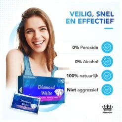 Imperatoris - Teeth Whitening Strips - 28x Strips - Zonder Peroxide (0%) - Tandenbleekset - Tanden Bleekstrips – Tanden Bleken - PAP+ -Mondelinge Benodigdheden Winkel 1200x1200 1179