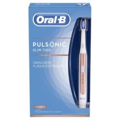 Oral B Pulsonic Slim 1100 Elektrische Tandenborstel Wit/Rosé -Mondelinge Benodigdheden Winkel 1200x1200 121