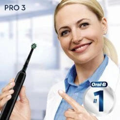 Oral B Oral-B Pro 3 3000 - Zwart - Elektrische Tandenborstel - Ontworpen Door Braun - Black Edition 15 Oral B Oral-B Pro 3 3000 - Zwart - Elektrische Tandenborstel - Ontworpen Door Braun - Black Edition -Mondelinge Benodigdheden Winkel 1200x1200 123