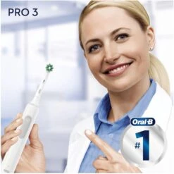 Oral B Oral-B Pro 3 3800 - Wit - Elektrische Tandenborstel Met Gratis Tandpasta -Mondelinge Benodigdheden Winkel 1200x1200 150