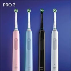 Oral B Oral-B Pro 3 - 3000 - Elektrische Tandenborstel - Ontworpen Door Braun - Blauw -Mondelinge Benodigdheden Winkel 1200x1200 157