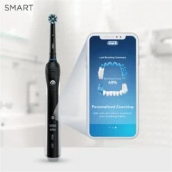 Oral B Oral-B Smart 4 4500 - Zwart - Elektrische Tandenborstel - Powered By Braun - 1 Handvat En 2 Opzetborstels -Mondelinge Benodigdheden Winkel 1200x1200 168