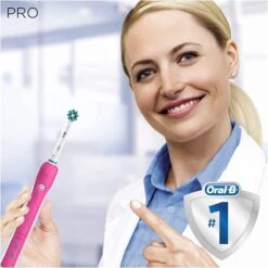 Oral B Oral-B Pro CrossAction 750 - Elektrische Tandenborstel - Roze -Mondelinge Benodigdheden Winkel 1200x1200 175