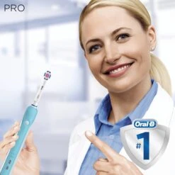 Oral B Oral-B Pro 1 700 - Oplaadbare Elektrische Tandenborstel - Powered By Braun - Blauw -Mondelinge Benodigdheden Winkel 1200x1200 193