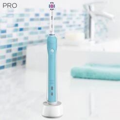 Oral B Oral-B Pro 1 700 - Oplaadbare Elektrische Tandenborstel - Powered By Braun - Blauw -Mondelinge Benodigdheden Winkel 1200x1200 194