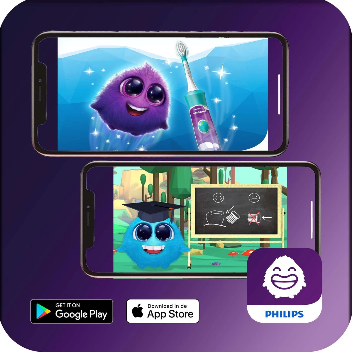 Philips Sonicare For Kids HX6352/42 - Elektrische Tandenborstel - Roze 8 Philips Sonicare For Kids HX6352/42 - Elektrische Tandenborstel - Roze - Afbeelding 6