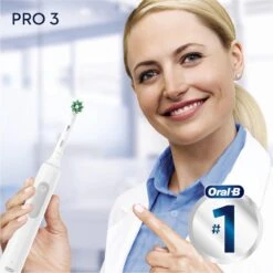Oral B Oral-B Pro 3 3000 - Wit - Elektrische Tandenborstel - Ontworpen Door Braun - 1 Handvat En 1 Opzetborstel -Mondelinge Benodigdheden Winkel 1200x1200 247