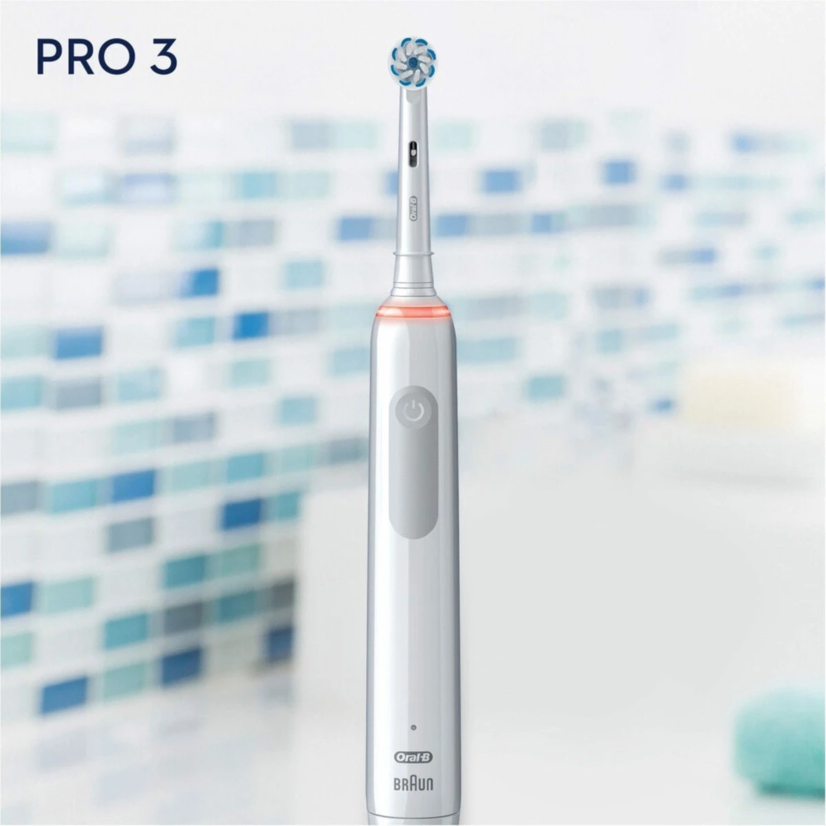 Oral B Oral-B Pro 3 3900 - Elektrische Tandenborstel - Duoverpakking 2 Stuks 10 Oral B Oral-B Pro 3 3900 - Elektrische Tandenborstel - Duoverpakking 2 Stuks - Afbeelding 8