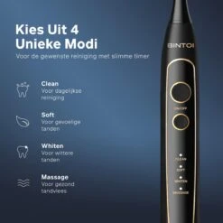 Bintoi® ISonic UV D600 - Elektrische Tandenborstel Met UV-Sterilisator -Mondelinge Benodigdheden Winkel 1200x1200 265