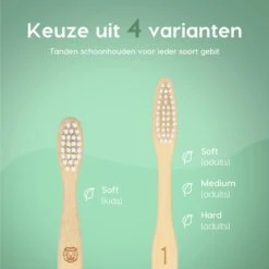 NATURE’S Groove® Bamboe Tandenborstel - Houten Tandenborstel Soft - 8 Stuks - Handmatig -Mondelinge Benodigdheden Winkel 1200x1200 401