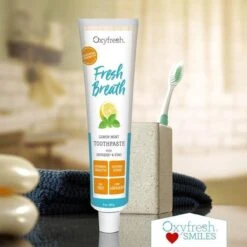 Oxyfresh Lemon Mint Tandpasta - 150 Ml -Mondelinge Benodigdheden Winkel 1200x1200 420