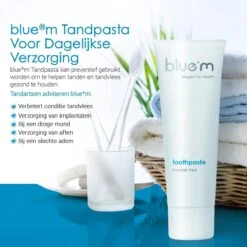 Blue®m Fluoride Vrije Tandpasta 75 Ml - Bluem Tandpasta - Tandpasta Zonder Fluoride -Mondelinge Benodigdheden Winkel 1200x1200 475