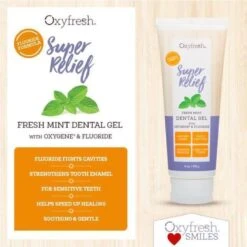 OxyFresh Fluoride Dental Gel - Helpt Gevoelige Tanden Voorkomen En Tandglazuur Remineraliseren -Mondelinge Benodigdheden Winkel 1200x1200 522