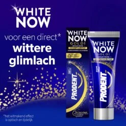 Prodent Whitening Now Gold Tandpasta - 12 X 75 Ml - Voordeelverpakking -Mondelinge Benodigdheden Winkel 1200x1200 539