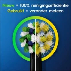Oral-B CrossAction Opzetborstel Kleur Zwart, Verpakking Van 12 Stuks, Verpakking Van Brievenbusformaat -Mondelinge Benodigdheden Winkel 1200x1200 636