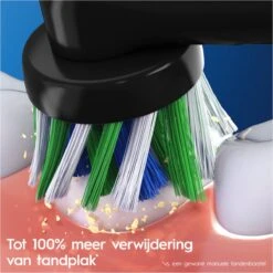 Oral-B CrossAction Opzetborstel Kleur Zwart, Verpakking Van 12 Stuks, Verpakking Van Brievenbusformaat -Mondelinge Benodigdheden Winkel 1200x1200 640