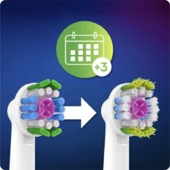 Oral B Oral-B 3D White - Met CleanMaximiser-technologie - Opzetborstels - 8 Stuks 17 Oral B Oral-B 3D White - Met CleanMaximiser-technologie - Opzetborstels - 8 Stuks -Mondelinge Benodigdheden Winkel 1200x1200 675