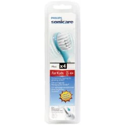 Philips Sonicare For Kids HX6034/33 - Opzetborstel 4 Stuk(s) - Turkoois -Mondelinge Benodigdheden Winkel 1200x1200 732