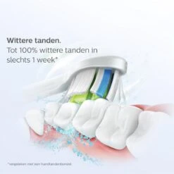 Philips Sonicare W2 Optimal White HX6064/11 - Opzetborstels - 4 Stuks - Zwart -Mondelinge Benodigdheden Winkel 1200x1200 929