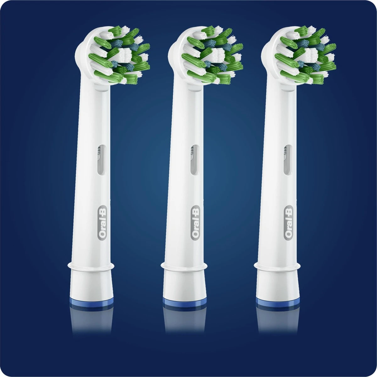 Oral B Oral-B CrossAction - Met CleanMaximiser-technologie - Opzetborstels - 3 Stuks 4 Oral B Oral-B CrossAction - Met CleanMaximiser-technologie - Opzetborstels - 3 Stuks - Afbeelding 2