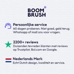 BOOMBRUSH Opzetborstels Elektrische Tandenborstel - Zwart - 4 Stuks -Mondelinge Benodigdheden Winkel 1200x1200 948