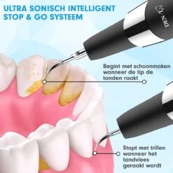 DEN-T® PRO U500 - Elektrische Sonische Tandsteen Verwijderaar - Zwart -Mondelinge Benodigdheden Winkel 1200x1200 978