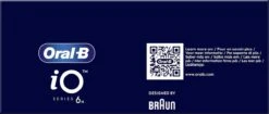 Oral B IO 6N - SMILE Black Lava Elektrische Tandenborstel Ontworpen Door Braun -Mondelinge Benodigdheden Winkel 1200x512