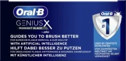 Oral B Oral-B Genius X - Special Editie - Zwart - Elektrische Tandenborstel - 1 Handvat En 1 Opzetborstel -Mondelinge Benodigdheden Winkel 1200x584 1