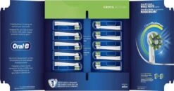 Oral B Oral-B CrossAction - Met CleanMaximiser-technologie - Opzetborstels - 10 Stuks - Brievenbusverpakking -Mondelinge Benodigdheden Winkel 1200x630