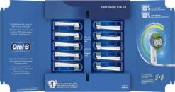 Oral B Oral-B Precision Clean - Met CleanMaximiser-technologie - Opzetborstels -10 Stuks - Brievenbusverpakking -Mondelinge Benodigdheden Winkel 1200x631