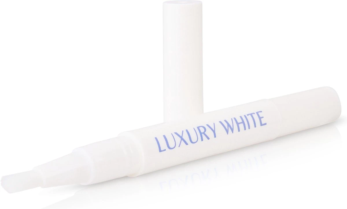 Luxury White- Whitening Pen -Thuis Tanden Bleken - 100% Veilig - Geen Peroxide 7 Luxury White- Whitening Pen -Thuis Tanden Bleken - 100% Veilig - Geen Peroxide - Afbeelding 5