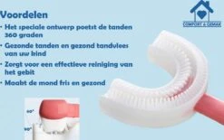 Tandenborstel Voor Baby En Kind - Eenvoudig, Hygiënisch En De Oplossing Voor Tandenpoetsen Bij Kinderen - BPA Vrij – BLAUW -Mondelinge Benodigdheden Winkel 1200x755