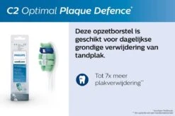 Philips Sonicare C2 Optimal Plaque Defence HX9024/10 - Opzetborstels - 4 Stuks -Mondelinge Benodigdheden Winkel 1200x799 11