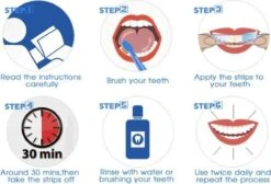 Pro Whitening Strips - Tanden Bleek Strips - 14 Paar Teeth Whitening Strips - Tandenblekers -Mondelinge Benodigdheden Winkel 1200x818 3