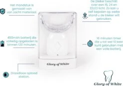 Tandenbleker Premium - Glory Of White - Professionele Tandenbleekset - Wittere Tanden - Tanden Bleken - Teeth Whitening - Zonder Peroxide -Mondelinge Benodigdheden Winkel 1200x843