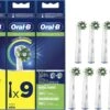 Oral B Oral-B CrossAction Opzetborstel Met CleanMaximiser-technologie, Verpakking Van 9 Stuks -Mondelinge Benodigdheden Winkel 1200x844 1
