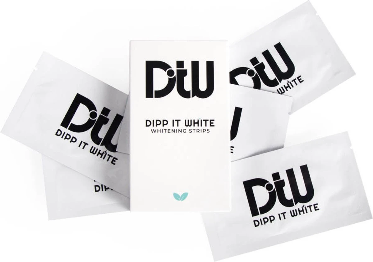 DIPPITWHITE | MINT SMAAK |14 Behandelingen | Tandenbleek/Teeth Whitening Strips | Peroxidevrij (0%) | 100% Natuurlijk | Wittere Tanden | Tandenblekers 3 DIPPITWHITE | MINT SMAAK |14 Behandelingen | Tandenbleek/Teeth Whitening Strips | Peroxidevrij (0%) | 100% Natuurlijk | Wittere Tanden | Tandenblekers