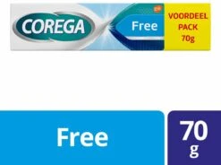 Corega Free Kleefcrème Voor Het Kunstgebit 70 G