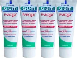 GUM® 4x GUM Tandpasta Paroex 75 Ml -Mondelinge Benodigdheden Winkel 1200x908