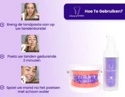 Glory Of White V34 Serum - Kleurcorrector - Witte Tanden - Tandpasta - Tanden Reinigen - Teeth Whitening - 30ML -Mondelinge Benodigdheden Winkel 1200x932