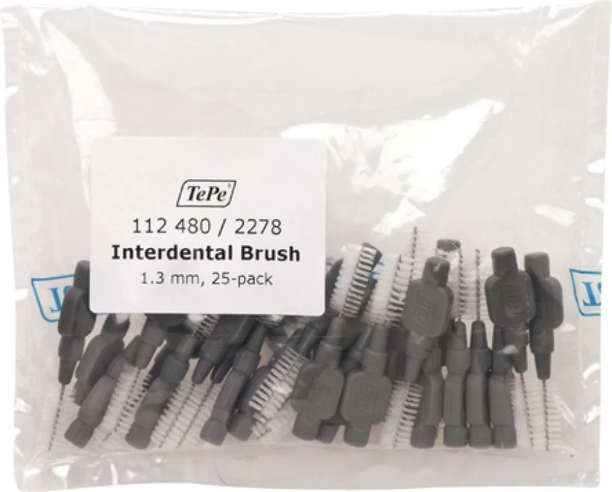 Tepe Interdentale Rager Origineel 1.3 Mm Grijs - 25 Stuks 7 Tepe Interdentale Rager Origineel 1.3 Mm Grijs - 25 Stuks - Afbeelding 5