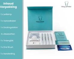 Tandenbleker Premium - Glory Of White - Professionele Tandenbleekset - Wittere Tanden - Tanden Bleken - Teeth Whitening - Zonder Peroxide -Mondelinge Benodigdheden Winkel 1200x964 2
