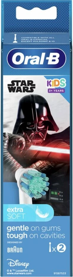 Oral B Oral-B Opzetborstels Kids 2 Stuks -Mondelinge Benodigdheden Winkel 320x1200 1