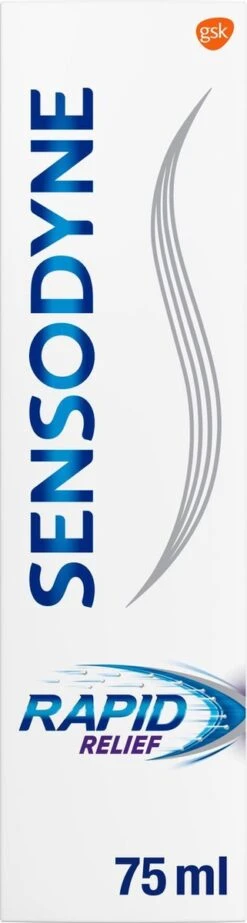 Sensodyne Rapid Relief - 2 X 75 ML- Tandpasta 13 Sensodyne Rapid Relief - 2 X 75 ML- Tandpasta -Mondelinge Benodigdheden Winkel 321x1200